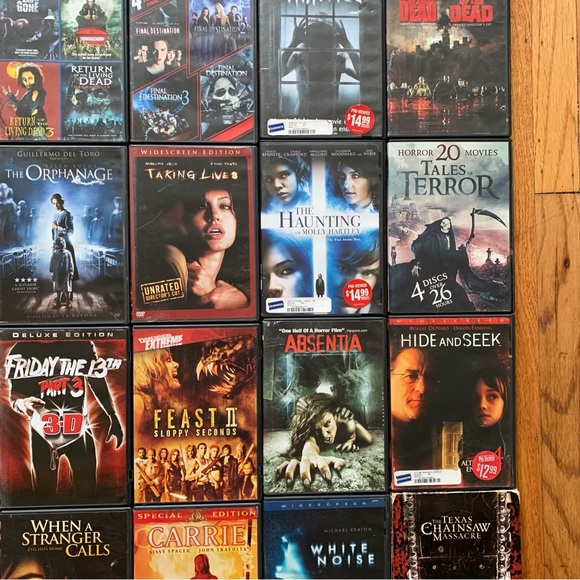 Vintage Horror Scary Movie DVD Bundle Of 28 - Picture 5 of 12